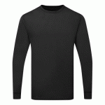 LOT DE 2 - PORTWEST B133 T-SHIRT ML THERMIQUE BASELAYER NOIR - TAILLE XS