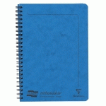 NOTEMAKER EUROPA CAHIER RELIURE INTÉGRALE A5 120 PAGES DÉTACHABLES LIGNÉ - BLEU - LOT DE 10