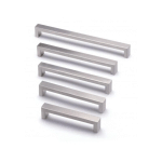 POIGNÉE UNIX 7501 - TALLA INOX BROSSÉ. 205X25X38MM. ENTRAXE 192MM.