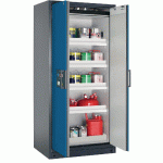 ARMOIRE SÉCURITÉ Q-CLASSIC-90 Q90.195.090 GRIS/BLEU - MANUTAN COLLECTIVITÉS