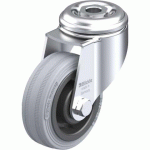 BLICKLE - ROULETTE PIVOTANTE Ø 80MM BANDAGE CAOUTCHOUC SBR 80KG - LKRA-VPA 80K