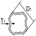 BOULONS TÊTE FRAISEE 2E 12X50 8.8 ZN (25)