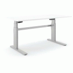BUREAU RÉGLABLE ALUFORCE PRO 250 M - 180X80CM - BLANC - ACTIFORCE
