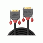 LINDY CÂBLE DVI-D DUAL LINK, ANTHRA LINE, 5M