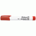 LOT DE 19 - MARQUEUR POUR TABLEAU BLANC 741, ROUGE