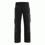 PANTALON DE TRAVAIL SERVICES STRETCH NOIR/GRIS FONCÉ TAILLE 42L - BLAKLADER