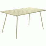 TABLE 143X80 LUXEMBOURG VERT TILLEUIL