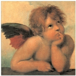 DECORATIVE PICTURE CHERUBINI DETAIL CM 30X30X1,8 TWINSOR EC20872