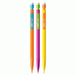 LOT DE 12 - PORTEMINE JETABLE MATIC STRONG BIC POINTE 0,9 MM HB