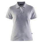POLO FEMME GRIS TAILLE L - BLAKLADER