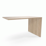 RALLONGE DE TABLE VIVA 120 X 60 X 75 CM DESIGN DROIT CHÊNE SONOMA