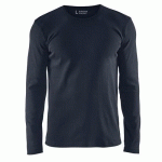 T-SHIRT MANCHES LONGUES MARINE FONCÉ TAILLE XS - BLAKLADER