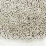 ALLOTAPIS - TAPIS SHAGGY UNI ROND GADOL BEIGE Ø 80 - BEIGE