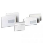 5 ETOILES BOÎTE DE 500 ENVELOPPES BLANCHES AUTOCOLLANTES 80G FORMAT 110X220 DL FENÊTRE 45