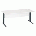 BUREAU DROIT EXCELLENS L 180 CM BLANC PIÉTEMENT 