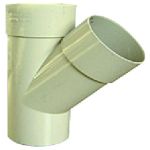 CULOTTE MALE-FEMELLE 45° DIAMETRE 80 SABLE