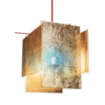 INGO MAURER SUSPENSION DE DESIGNER DORÉE 24 CARATS 450 CM