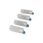PACK DE 4 TONERS GÉNÉRIQUES POUR OKI C5850 / C5950