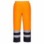 PORTWEST S598 PANTALON D'HIVER HAUTE VISIBILITÉ ORANGE/MARINE - TAILLE L - STANDARD