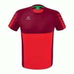 T-SHIRT ENFANT - ERIMA - SIX WINGS ROUGE/BORDEAUX