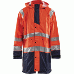 VESTE DE PLUIE HAUTE VISIBILITÉ NIVEAU 1 TAILLE M - MANUTAN COLLECTIVITÉS