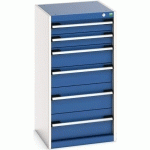BOTT 1 ARMOIRE D'ATELIER À TIROIRS CUBIO SL-5510-6 - BOTT