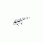 FERME PORTE TS 31 AVEC BRAS À GLISSIÈRE TYPE B FINITION NOIR - ECO SCHULTE - 5030015477