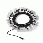 GUIRLANDE LED TWINKLY PLUS BULBS RGBW CÂBLE NOIR - 20 M TWINKLY