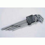 JEU DE 10 CLÉS TORX LONGUES AVEC SUPPORT DE RANGEMENT SAM OUTILLAGE