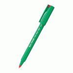 LOT DE 2 - STYLO FEUTRE PENTEL BALL R50 À CAPUCHON POINTE 0,8 MM - ÉCRITURE FINE ROUGE