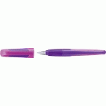 STYLO PLUME EASYBUDDY M, DROITIERS, LILAS/MAGENTA - LOT DE 2