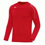 SWEAT TOP JAKO CLASSICO ROUGE