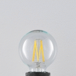 ARCCHIO AMPOULE LED E27 8 W G80 2 700 K FILAMENT DIMMABLE