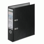 CLASSEUR À LEVIER LEITZ 180° PLASTIQUE DOS 8 CM NOIR