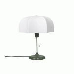 FERM LIVING LAMPE À POSER POEM, VERT, ACIER, INTISSÉ, 42 CM
