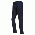 LOT DE 2 - PORTWEST S232 PANTALON CHINO SLIM STRETCH EXTENSIBLE MARINE - TAILLE 34 - STANDARD