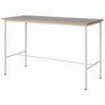 MANGE-DEB. MALIBU 180X80 4P STRAT ALAISÉ BÉTON F186/BLC 9016