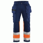 PANTALON ARTISAN HAUTE-VISIBILITÉ STRETCH TAILLE 42C - BLAKLADER