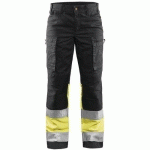 PANTALON HAUTE VISIBILITÉ STRETCH FEMME TAILLE 44C - BLAKLADER