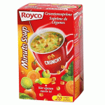 SOUPE ROYCO SUPRÊME DE LÉGUMES - BOÎTE DE 20 SACHETS