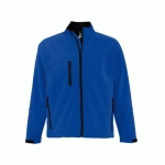 VESTE SOFTSHELL CLASSIC CLUB ROYAL BLEU