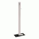 POTELET RABATTABLE SOLIBLOC Ø 76 MM CITY - GRIS 7044 - PROCITY