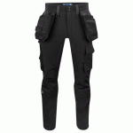 PROJOB 5559 PANTALON TECHNIQUE 37,5° STRETCH CORDURA NOIR - TAILLE 38