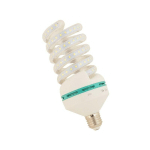 TRADE SHOP TRAESIO - AMPOULE LED SPIRALE E27 BASSE CONSOMMATION LUMIÈRE BLANCHE FROIDE 6500K W 12 WATTS-BLANC FROID- - BLANC FROID