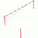 BARRIÈRE PIVOTANTE AVEC TRAVERSE À BÉTONNER CADENAS-5500MM - SCHAKE
