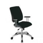 CHAISE SYNCHRONE QUATRO SANS TÉTIÈRE TISSU CAGLIARI BLEU