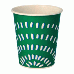 GOBELET EN CARTON SPRING VERT - 20/27,6 CL - LOT DE 100