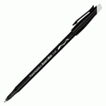 LOT DE 2 - STYLO BILLE PAPERMATE REPLAY EFFAÇABLE RÉTRACTABLE POINTE 1 MM - ÉCRITURE MOYENNE NOIR