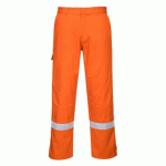 PORTWEST FR26 PANTALON BIZFLAME PLUS ORANGE - TAILLE XXL - STANDARD
