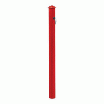 POTELET AMOVIBLE PRIMABLOC 3 CLÉS ID.AGORA - ZINC ROUGE 3020 - PROCITY